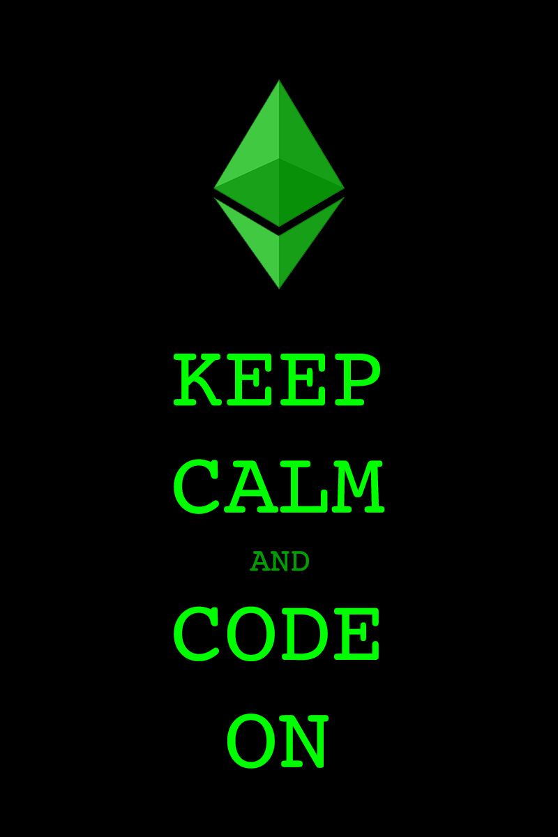 Keep calm and activate the code