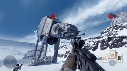 The cross-platform Battlefront series focuses on large-scale battles between armies on various planets where players control a soldier with friends or AI controls others.