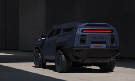 Who needs a rear windshield?  …the Rezvani Vengeance SUV