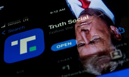 Trump has significantly fewer followers on his Truth Social app than on Facebook.
