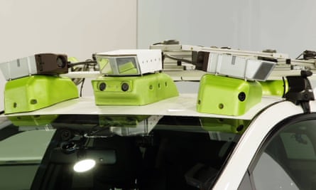 Some of the ServCity car cameras and sensors.
