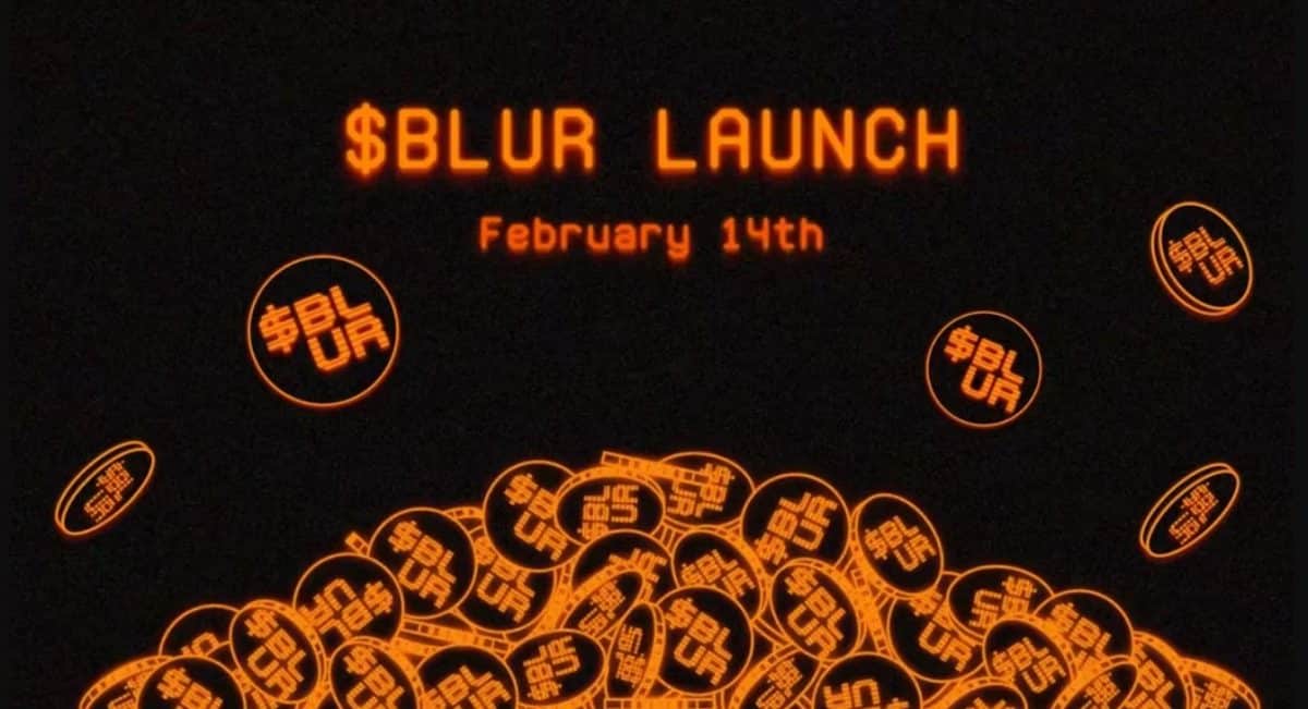 The Blur NFT marketplace launches $BLUR for active users of the platform.