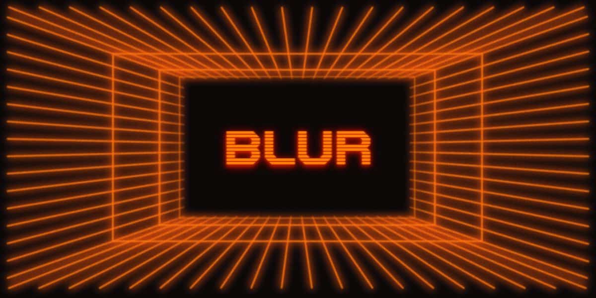 Blur nft market logo