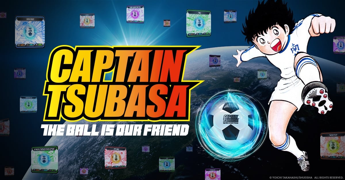 digital poster of Captain Tsubasa NFT collection