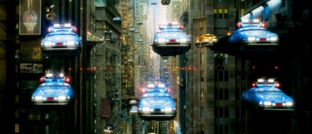 Police cars and taxis in the 1997 Luc Besson film The Fifth Element.