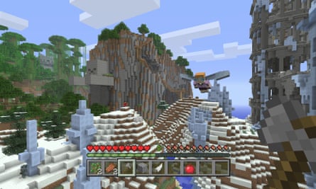 MMOs like Minecraft have largely replaced split-screen and local cooperative games.