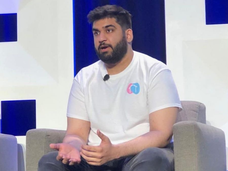 image of Satvik Sethi, former NFT leader at Mastercard, wearing a white T-shirt