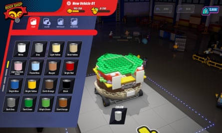 Garage mode... Lego 2K Drive.