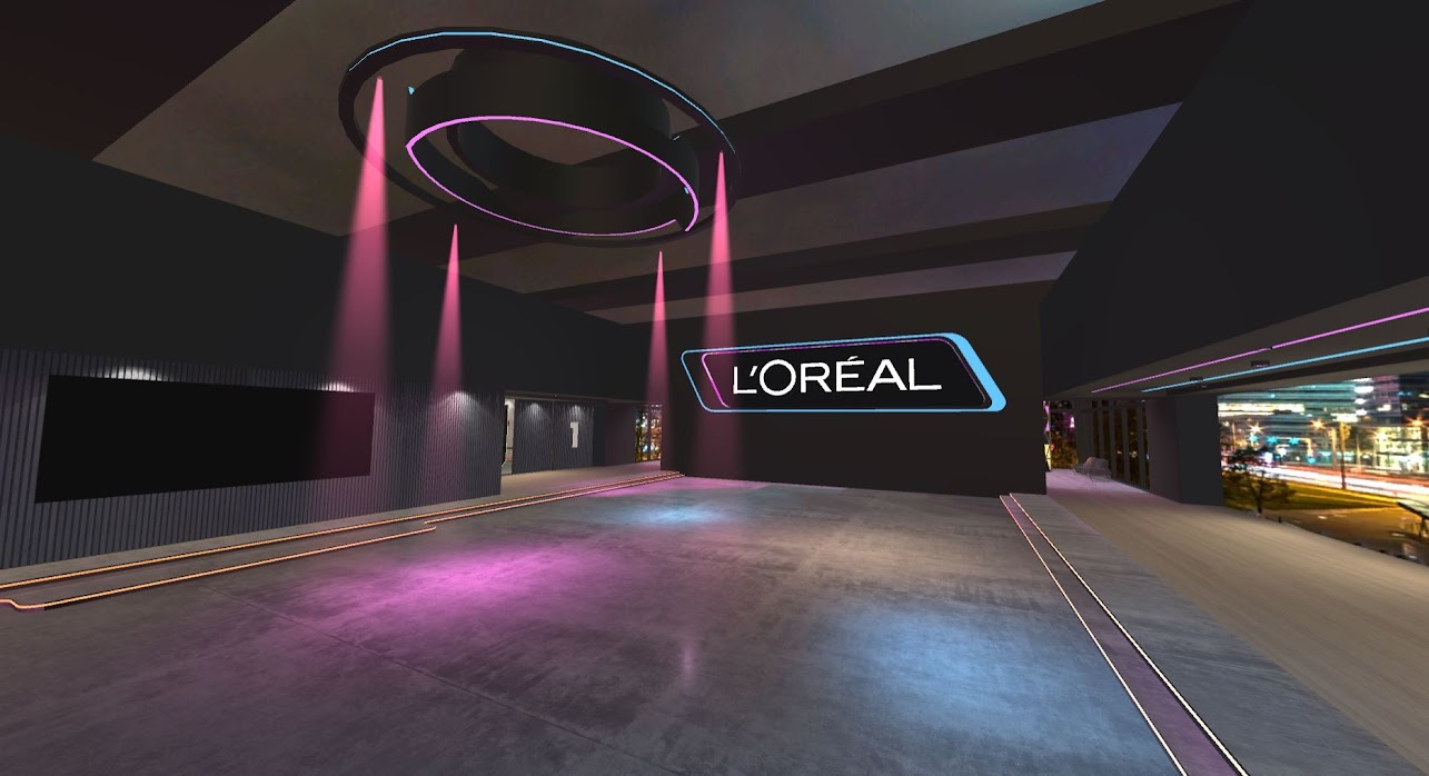 image of the location of the L'Oréal Brandstorm competition in the metaverse