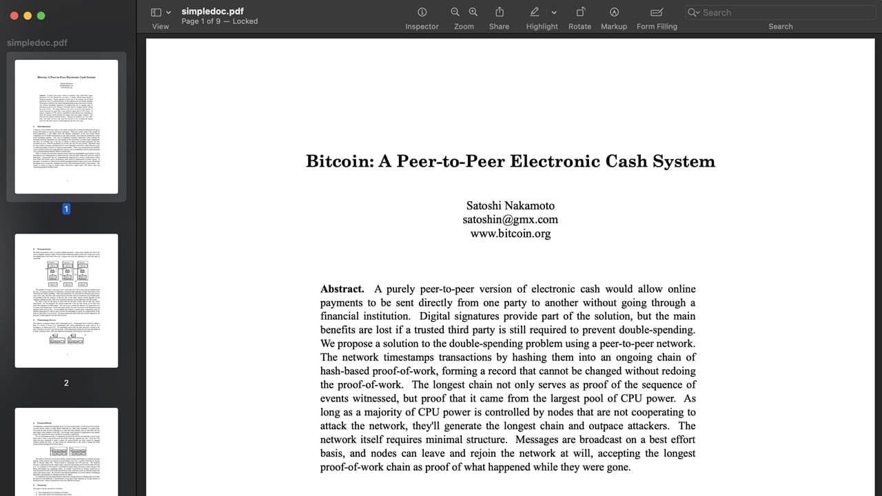 Hidden treasure: every modern copy of macOS contains a copy of the Bitcoin white paper