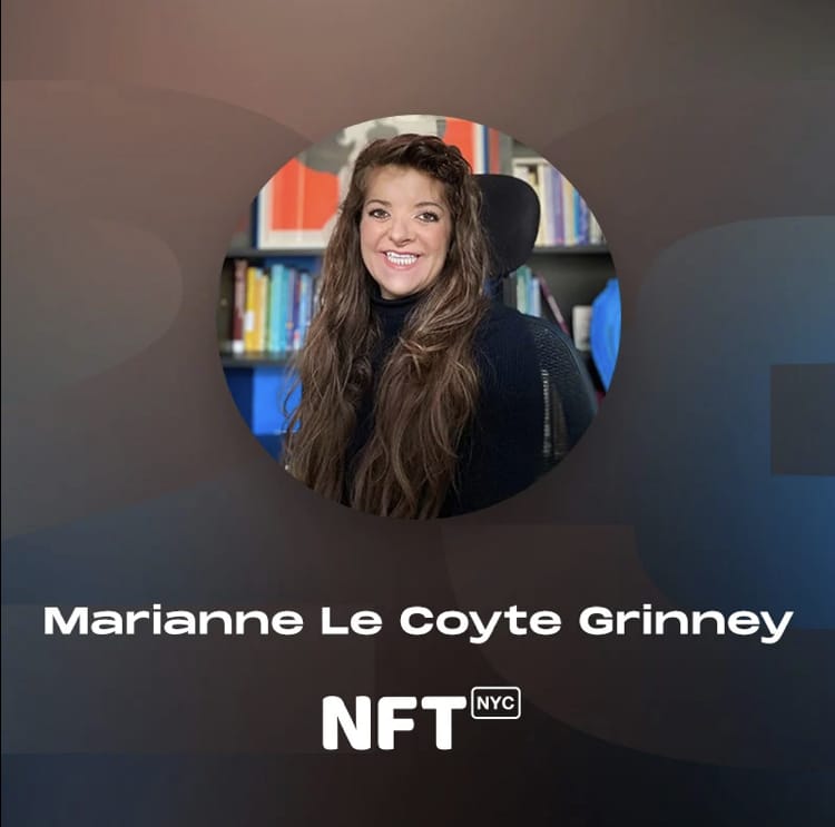 Marianne Le Coyte Grinney in NFT.NYC