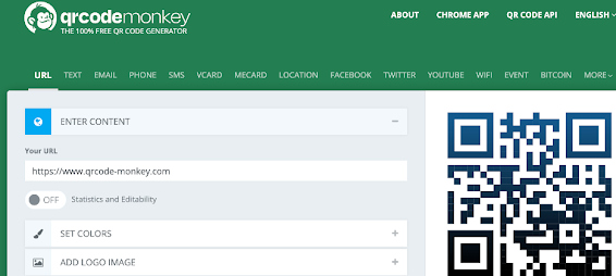 QR code monkey