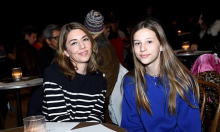 Sofia Coppola and Romy Mars attend the Marc Jacobs Fall 2020 show during New York Fashion Week in 2020