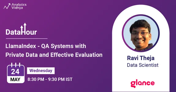 Data Hour Sessions |  Flame Index |  QA Systems with Private Data and Effective Evaluation 