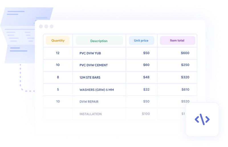 Using Nanonets for export document OCR