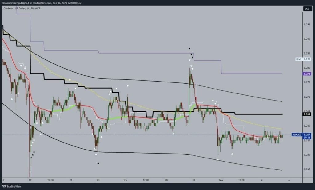 Cardano chart analysis