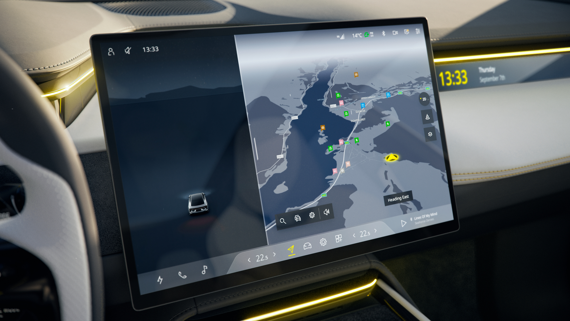 Lotus Emeya EV interior