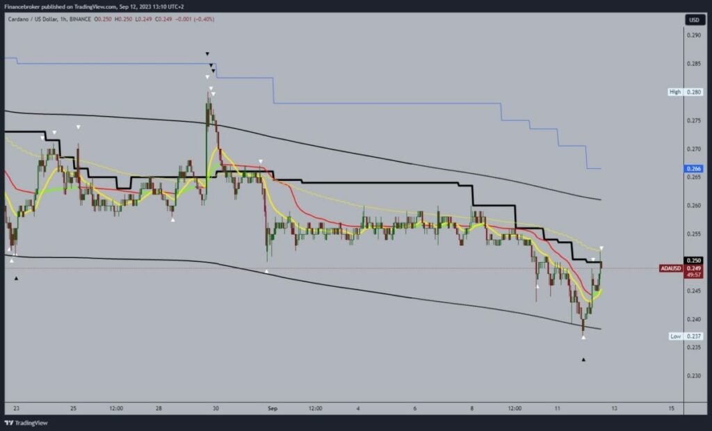 Cardano chart analysis