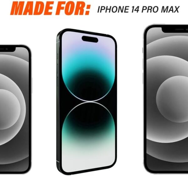 Gadget Guard Apple Iphone 14 Pro Max Compatible Screen Protectors- Glass Pro-Active, 2 Pack - Easy-Align Installation Tool Included - Image 3