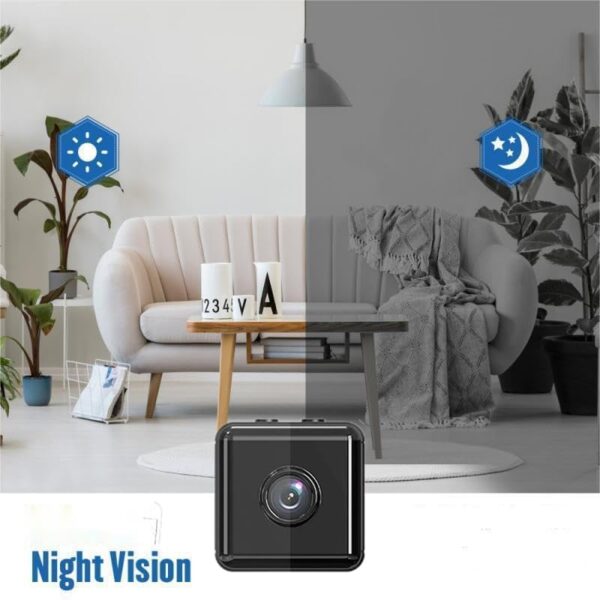 Wireless WiFi Security Camera Home Indoor Outdoor Camera Nanny Cam 1080P Car Camaras Smart Home Camera Baby for Hous Home Office Outdoor Camera Mobile APP Remote Security Camera No Need Wifi Camera - Image 7