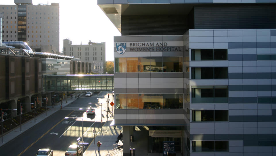  Brigham and Women’s Hospital building pictured