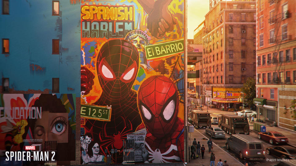 Marvel's Spider-Man 2 - Harlem art