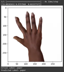 Saving and Loading the Trained Model | Rock-Paper-Scissors Classification | Transfer Learning