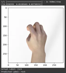 Saving and Loading the Trained Model | Rock-Paper-Scissors Classification | Transfer Learning