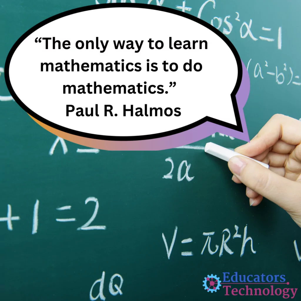 Inspirational math quotes