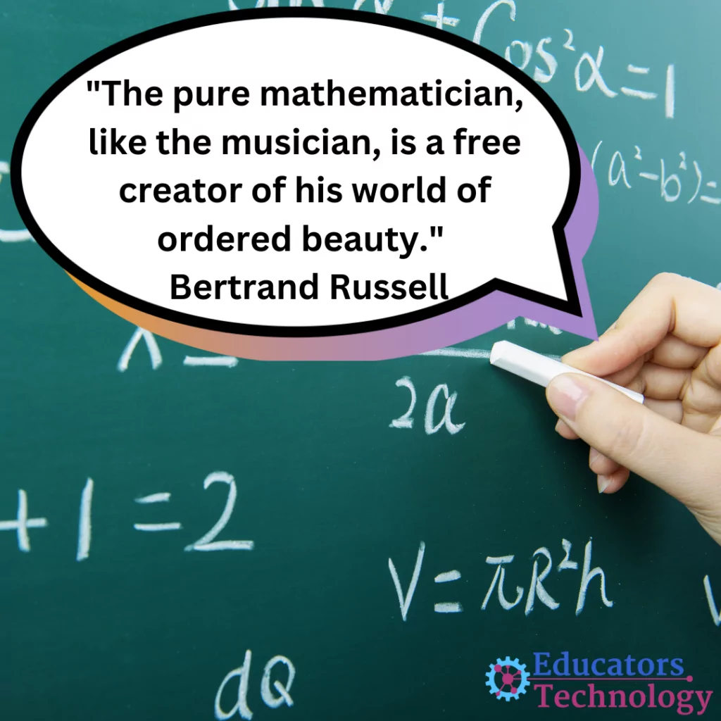 Inspirational math quotes