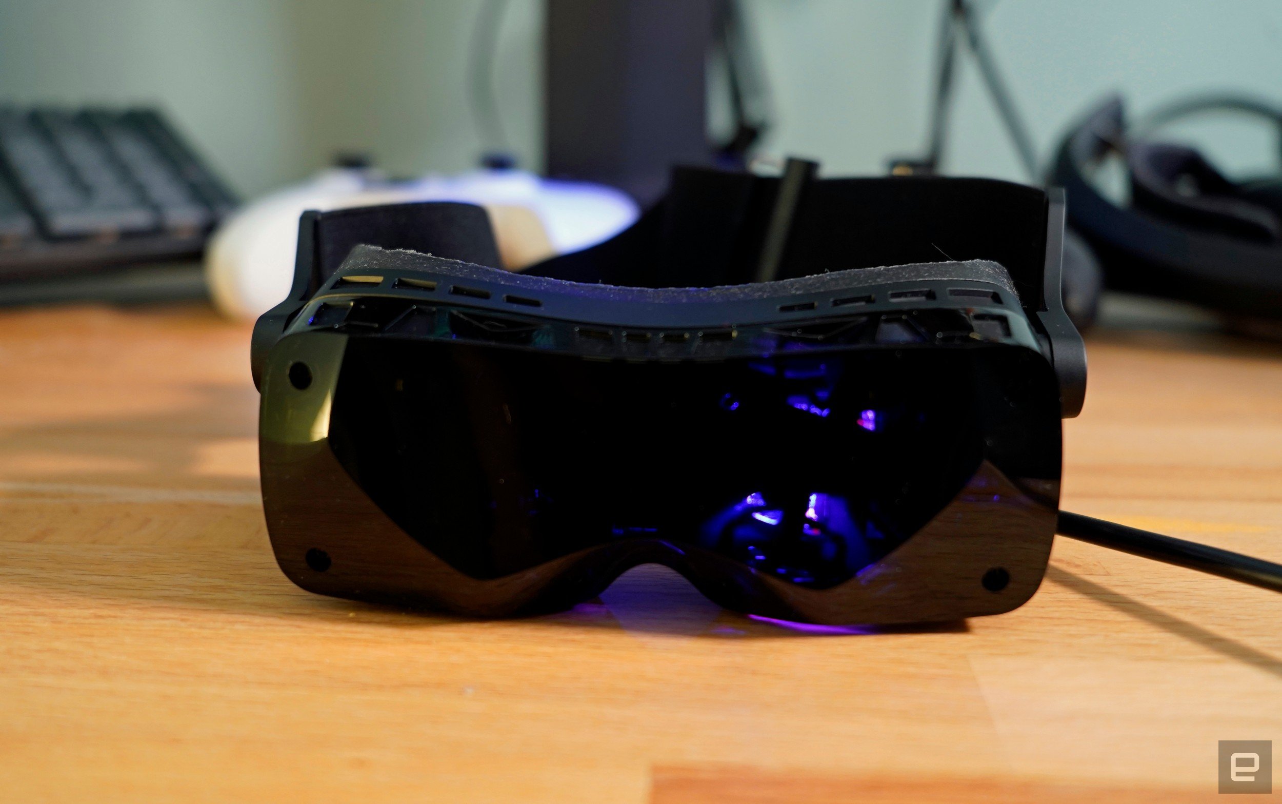Bigscreen Beyond VR headset from the front