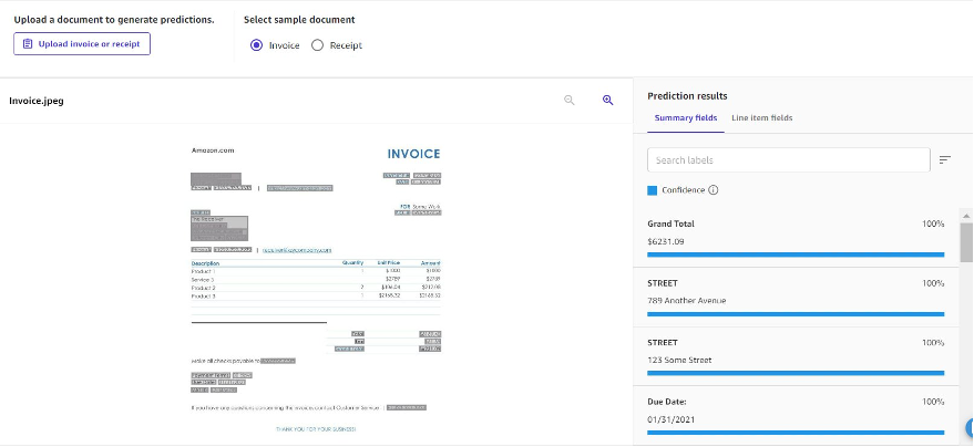 Spend analysis in SageMaker Canvas