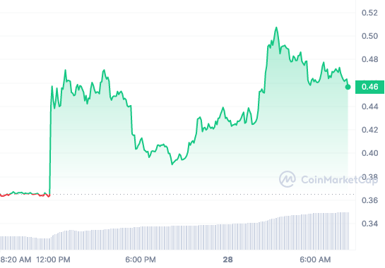 NGO Price Chart