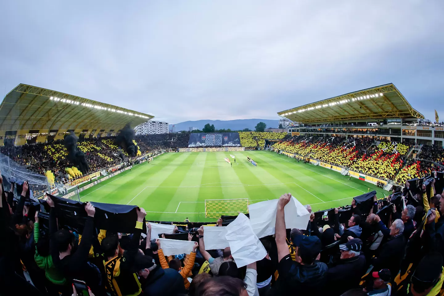 Botev Plovdiv stadium atmosphere