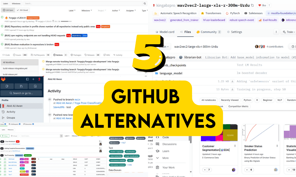 Top 5 Alternatives to GitHub for Data Science Projects