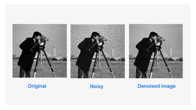 Eliminación de ruido de imagen |  Proyectos guiados por ciencia de datos