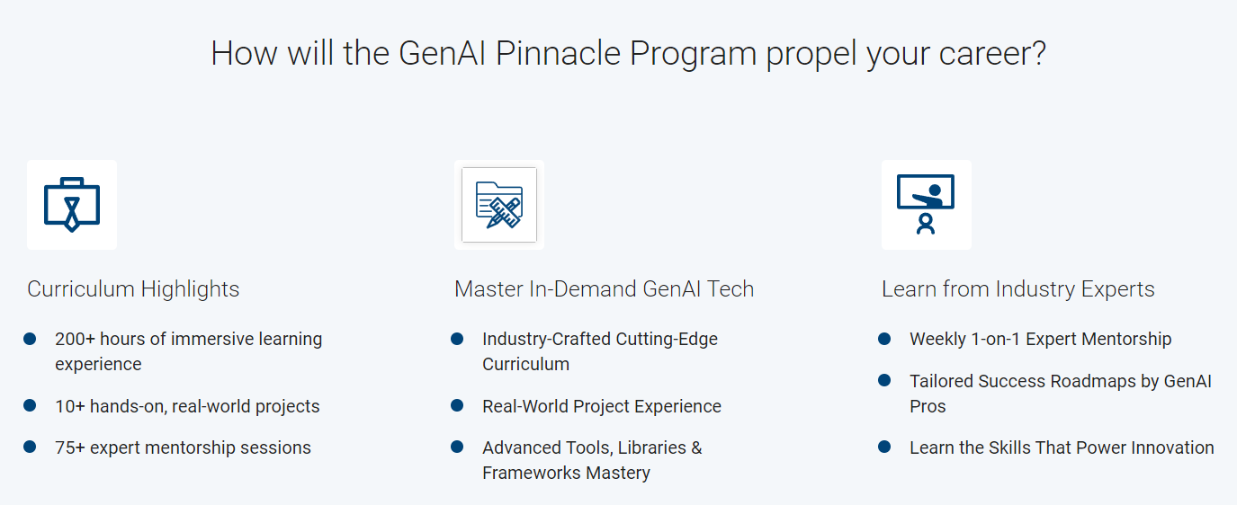 How AV's GenAI Pinnacle Program Prepares You for Work