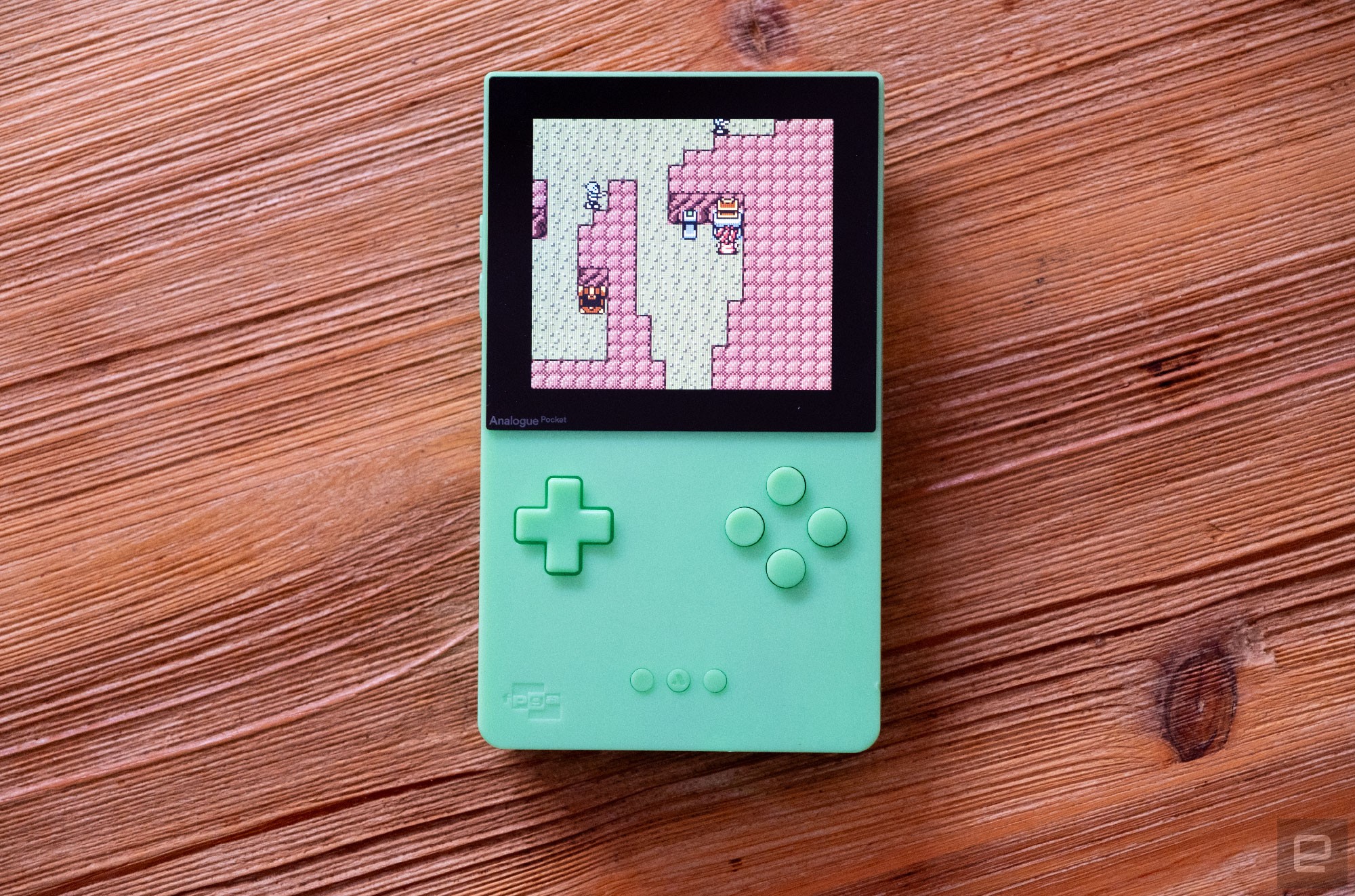 Dragonyhm Game Boy Color game played on a portable analog pocket console.