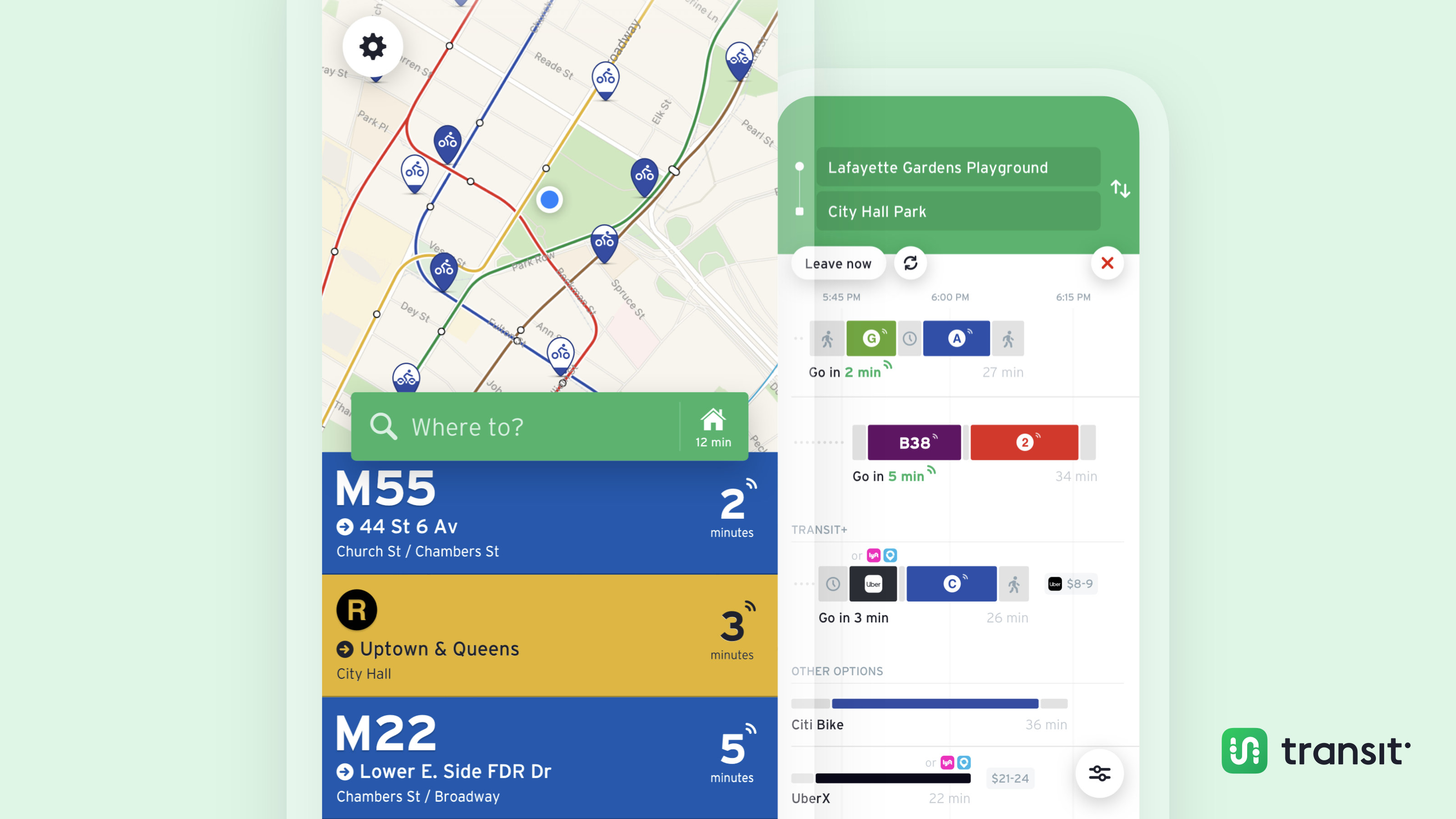 Transit application