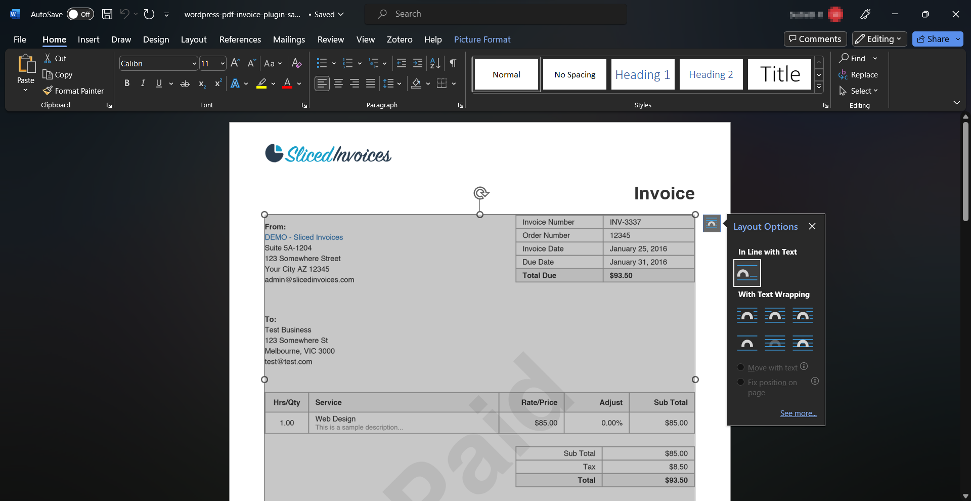 How to use MS Word to copy tables from PDF to Excel