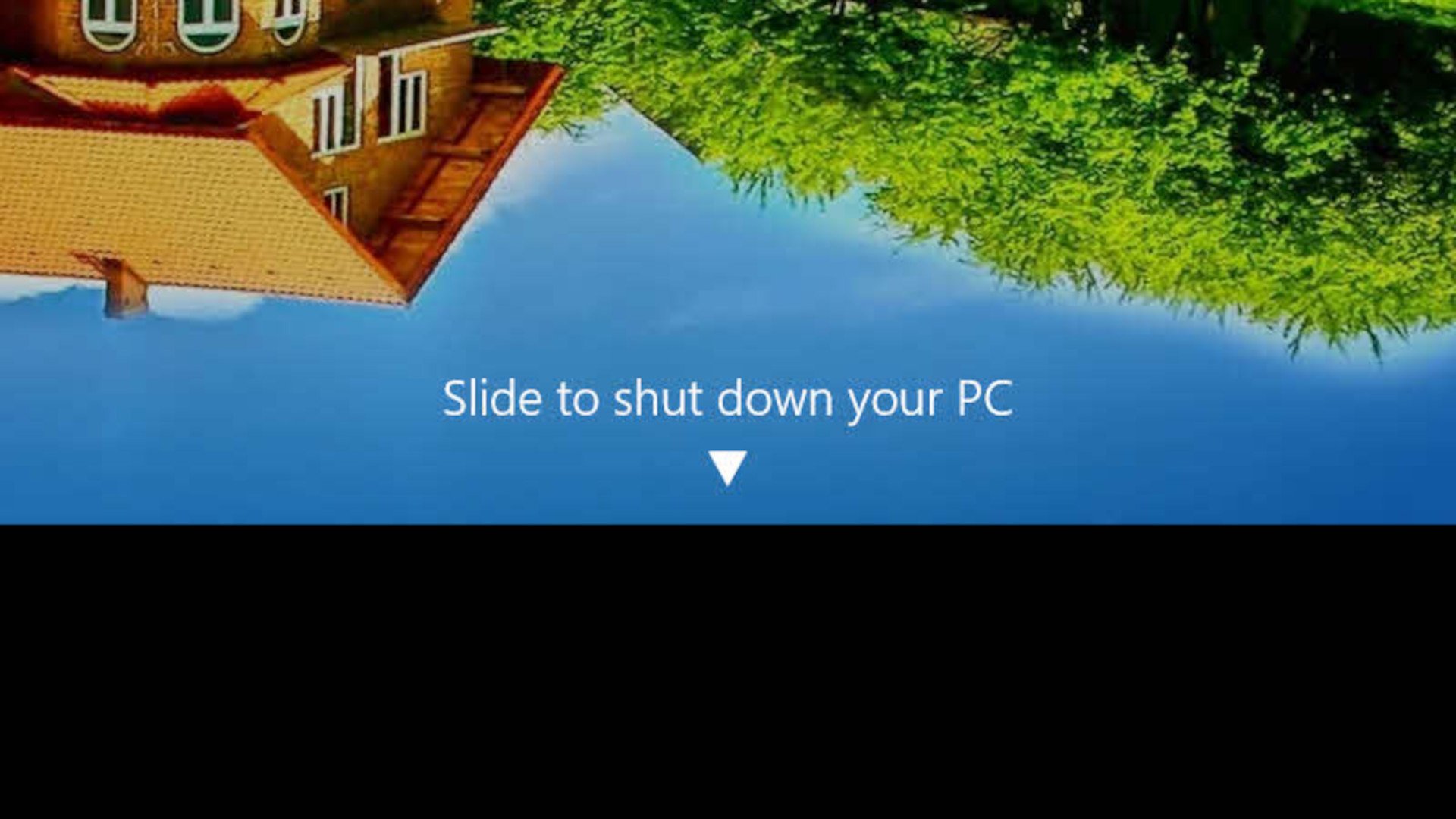 Windows slide closed