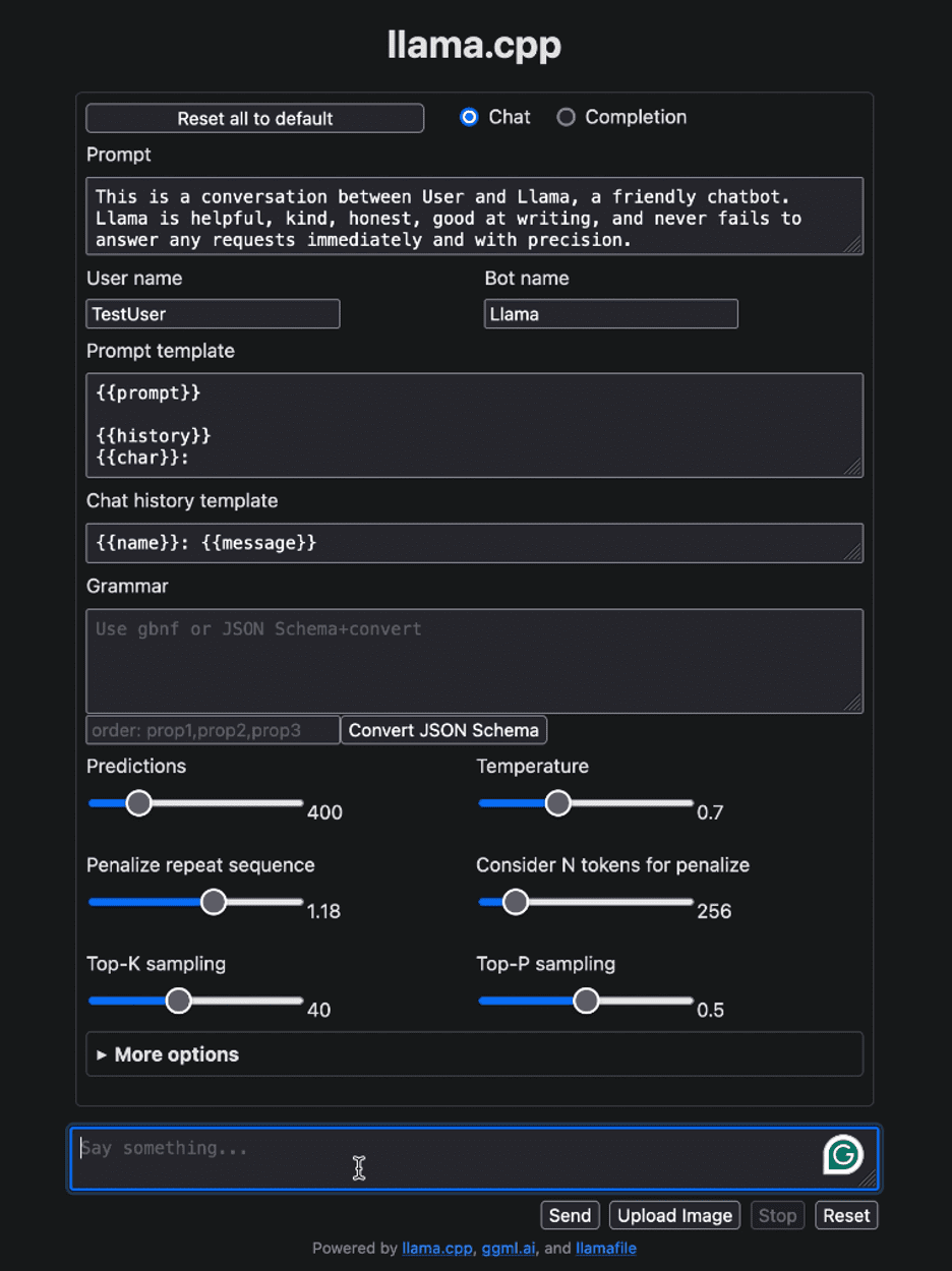 Distribute and run LLM with llamafile in 5 easy steps