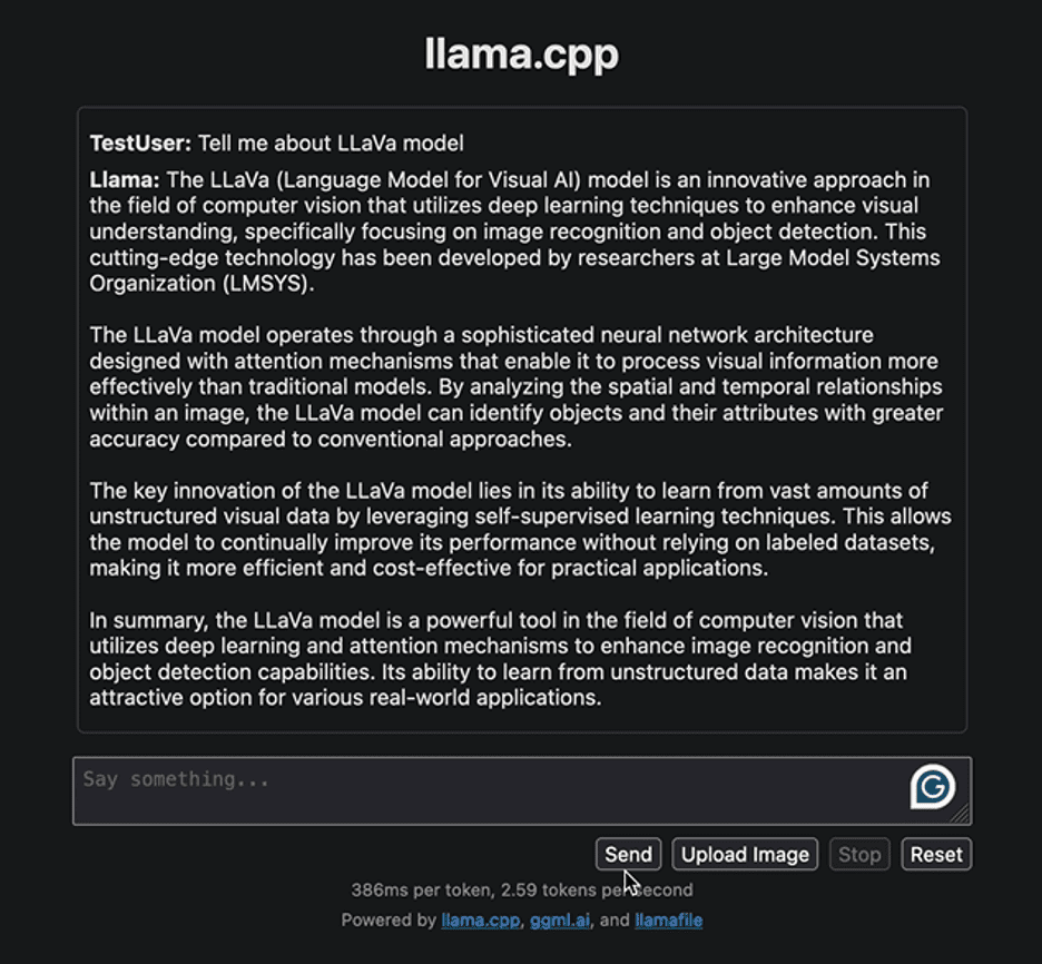 Distribute and run LLM with llamafile in 5 easy steps