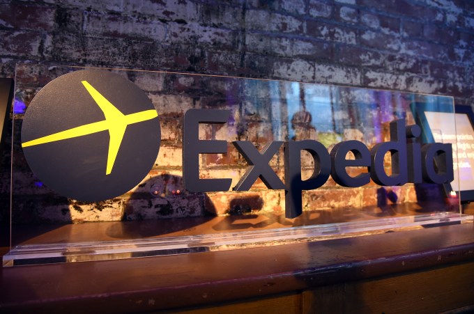 A general view of the atmosphere at the launch of Citi and Expedia's new travel credit cards on September 17, 2014 in New York