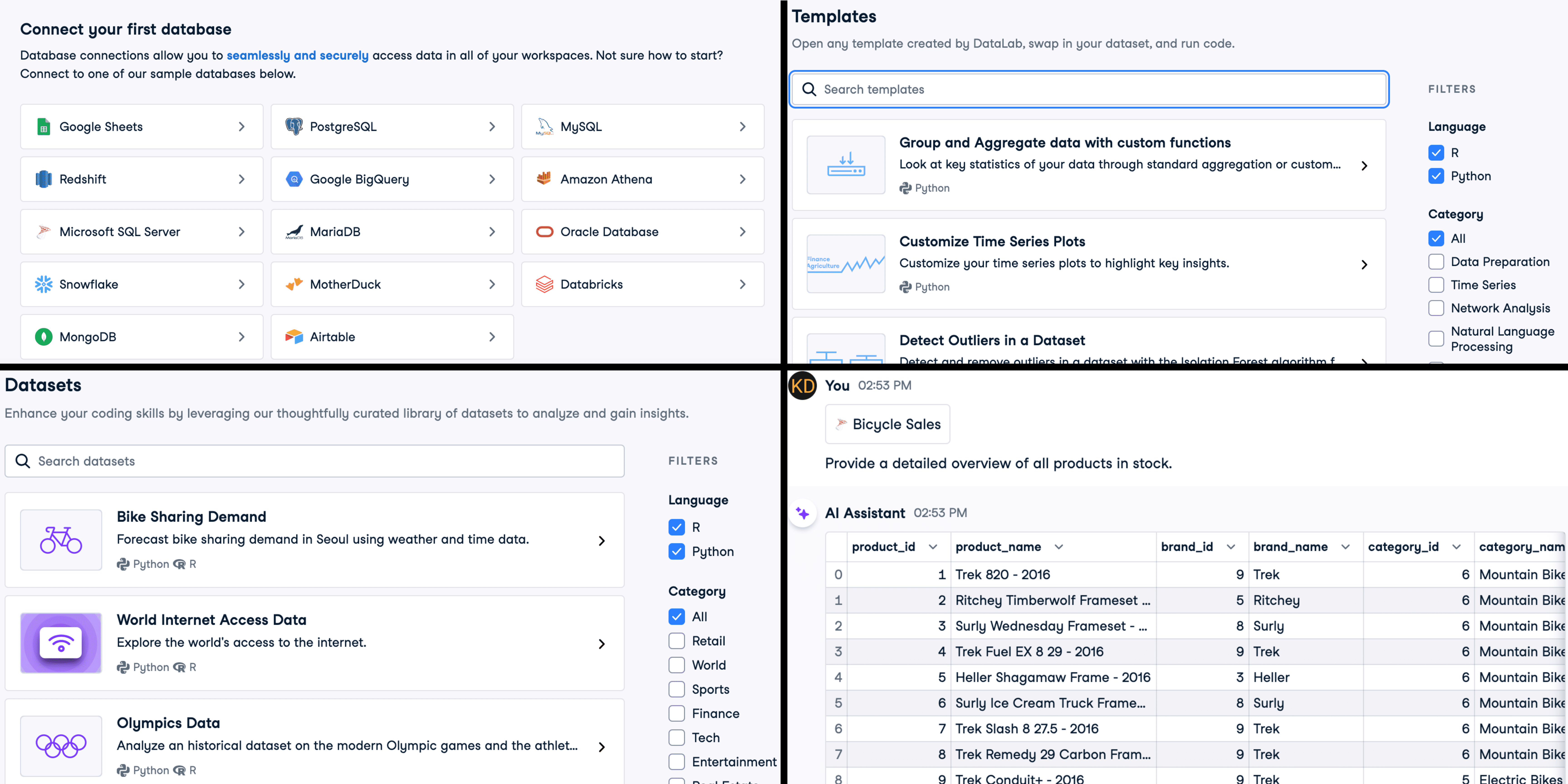 DataCamp Data Lab