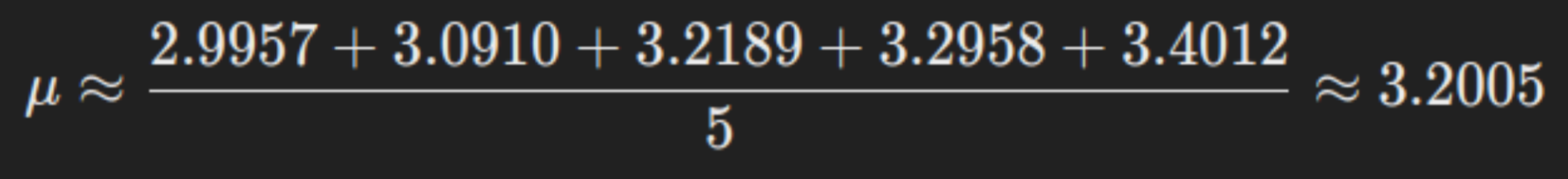 Lognormal Distribution Example