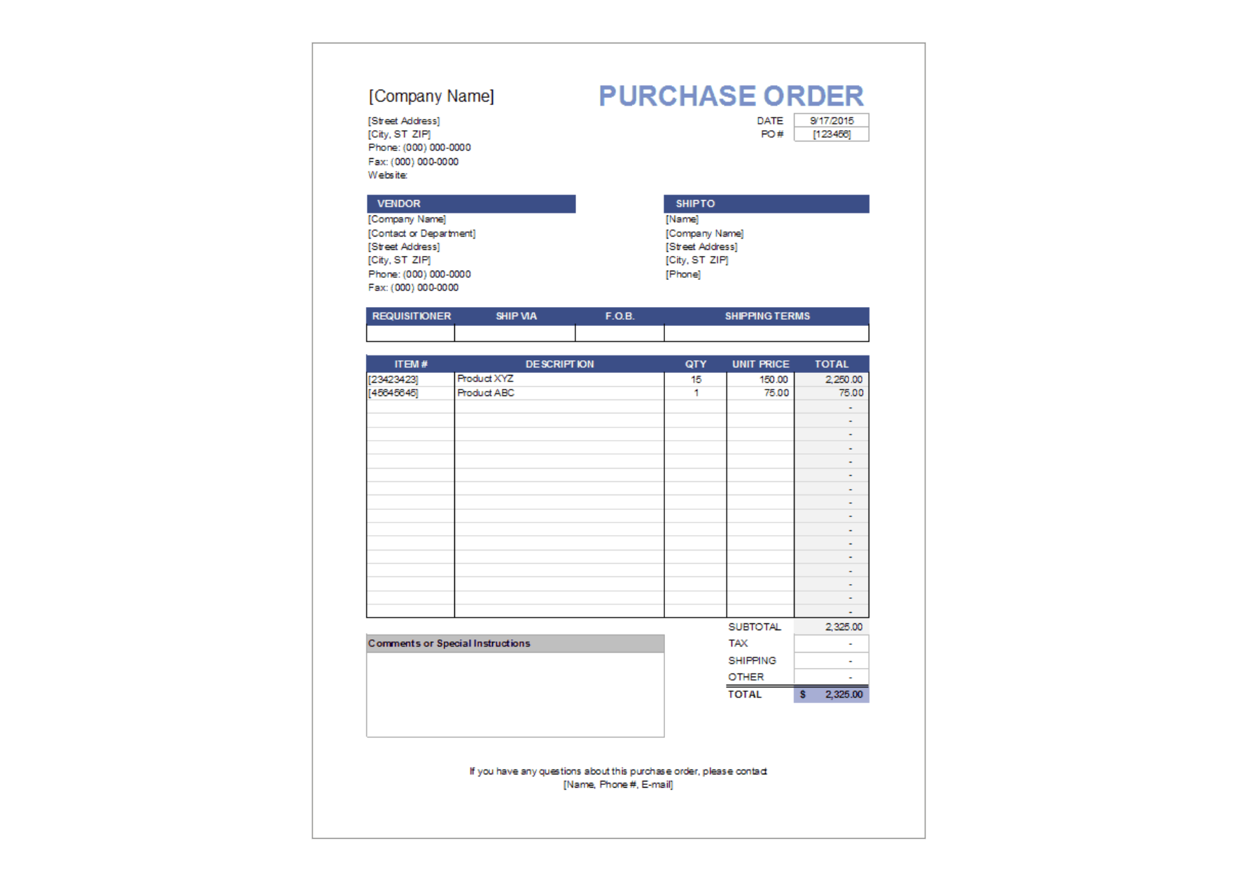 The purchase order process: are you doing it right?
