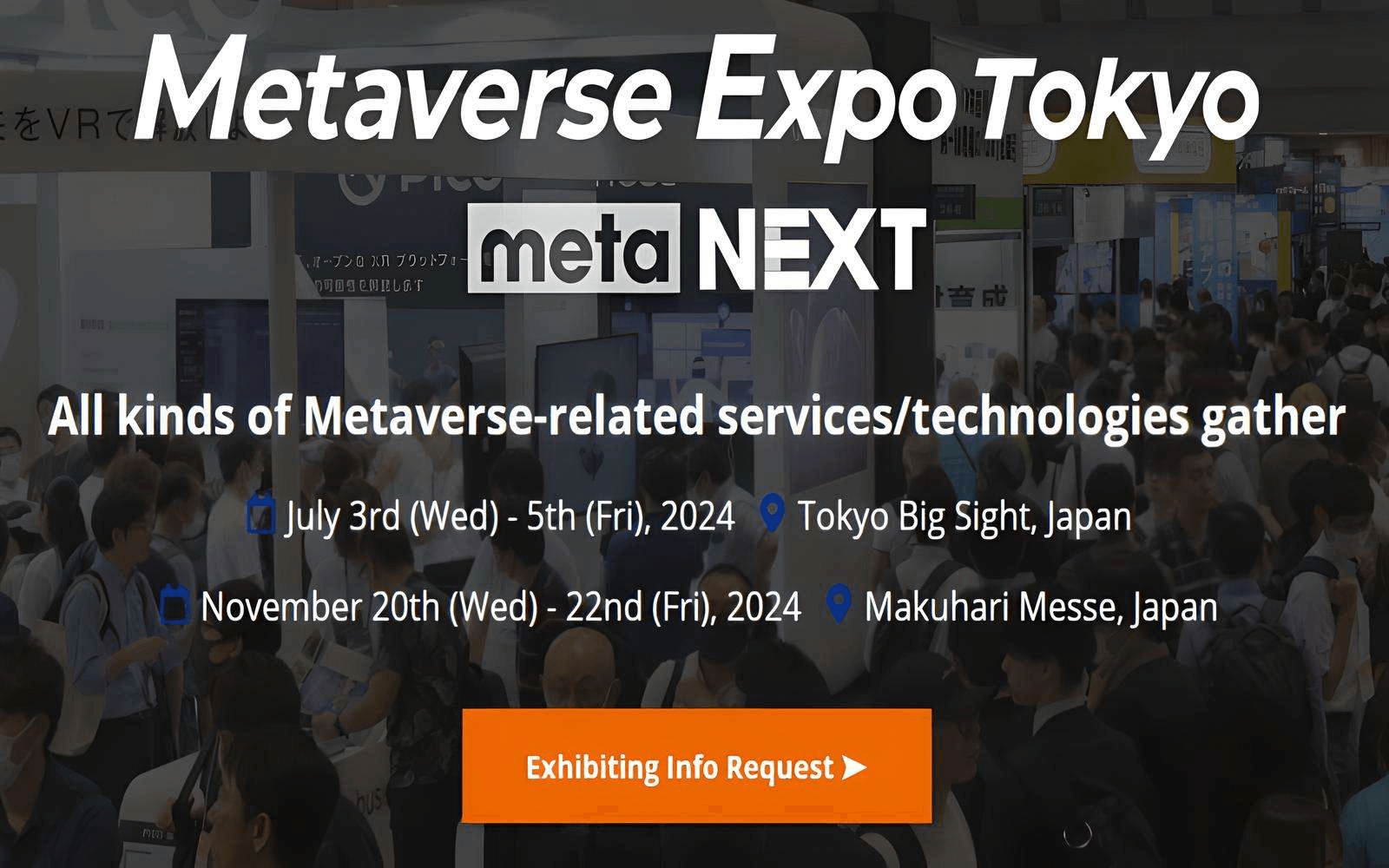 metaverse exhibition tokyo 2024