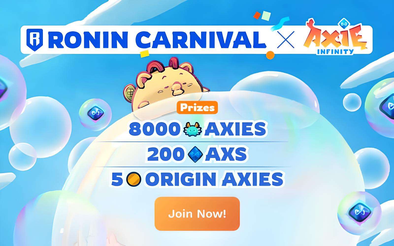 axie infinity carnival ronin