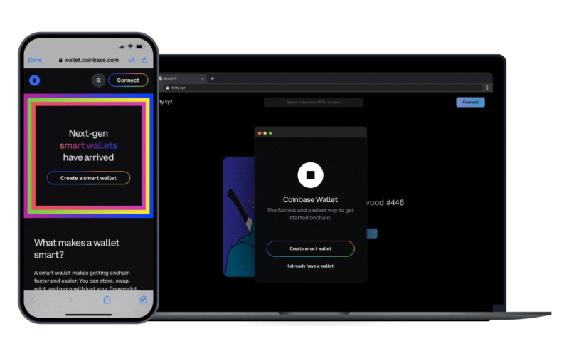 coinbase launches non-custodial smart wallet